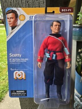 EGO Scotty Action Figure - Red, Black, Light Blue